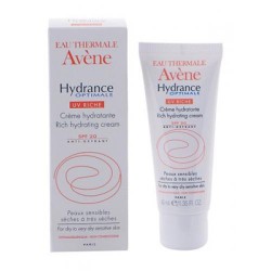 Крем для лица Avene Гидранс Оптималь Риш UV20 увлажняющий защитный для сухой кожи 40 мл