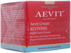 Крем для лица Librederm Аевит возрождающий ночной для сухой и чувствительной кожи 50 мл