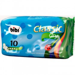 Прокладки женские Bibi нормал драй ультратонкие 10 шт.