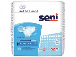 Подгузники для взрослых Seni супер медиум р. M 1 шт.