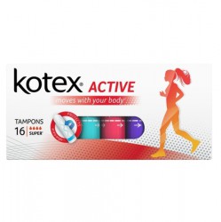 Тампоны Kotex актив супер 16 шт.